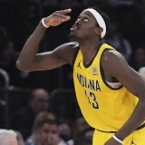 Pascal Siakam a brillé vendredi face aux Knicks en inscrivant 39 points KEYSTONE/AP/Frank Franklin II